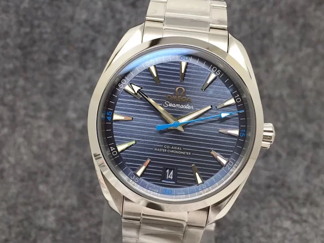 Replika Omega Aqua Terra 150m Mavi Saat