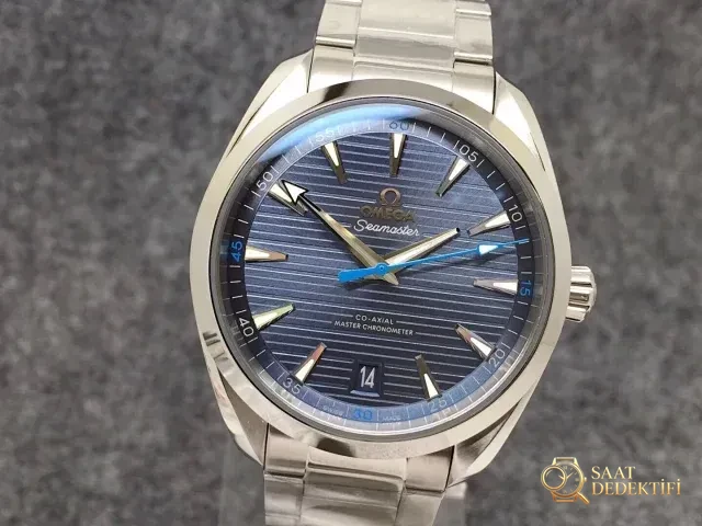 Replika Omega Aqua Terra 150m Mavi Saat