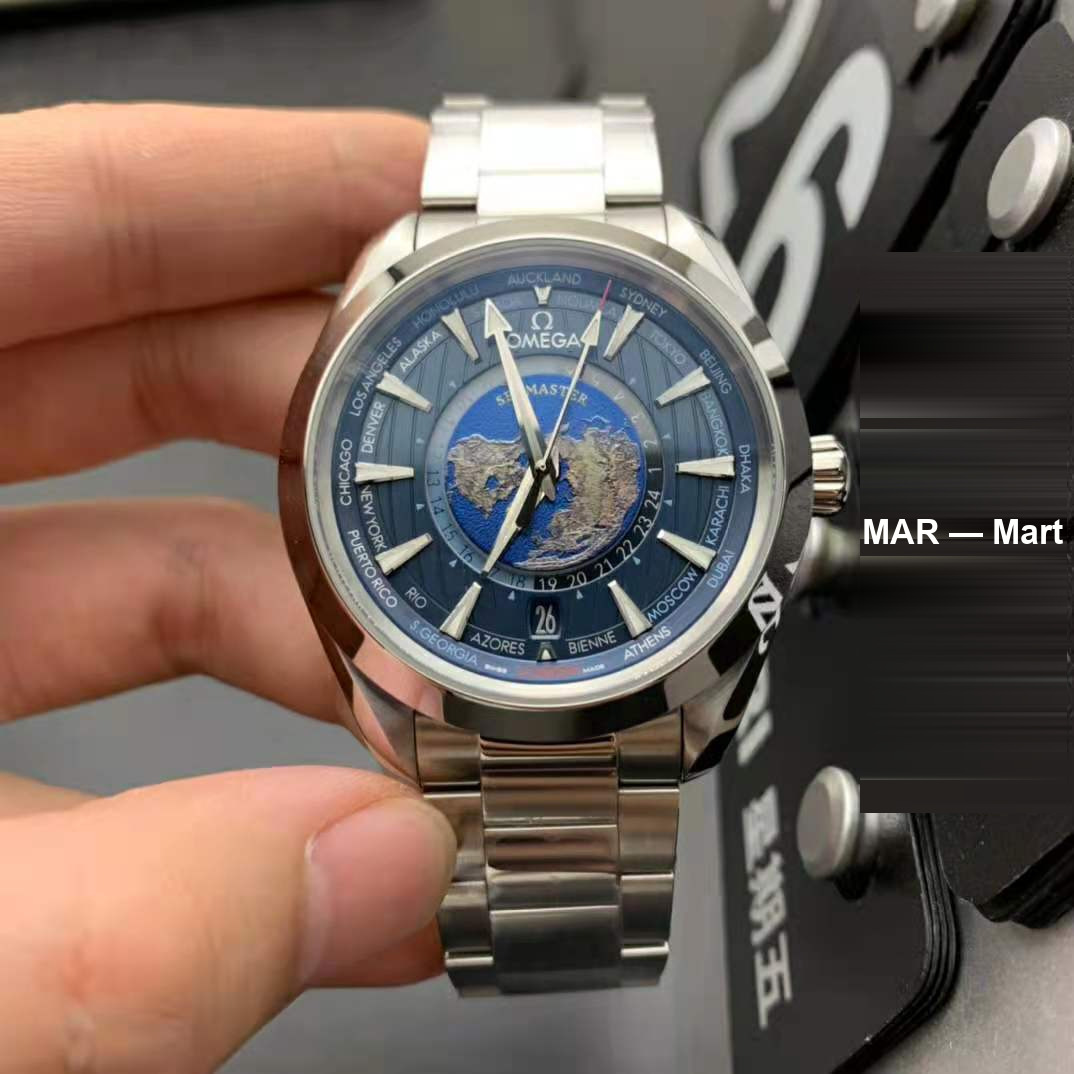 Replika Omega Seamaster Worldtimer Saat