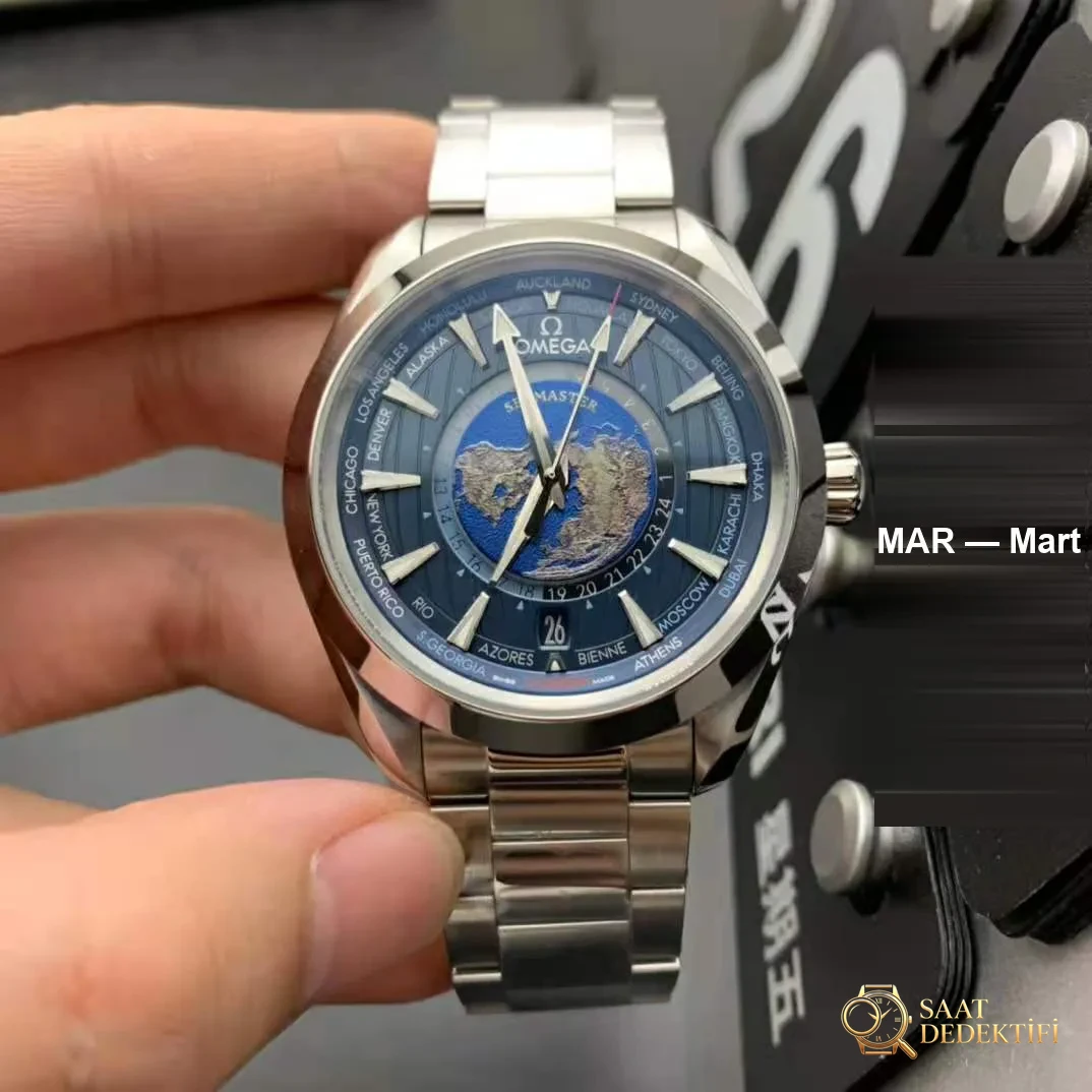 Replika Omega Seamaster Worldtimer Saat