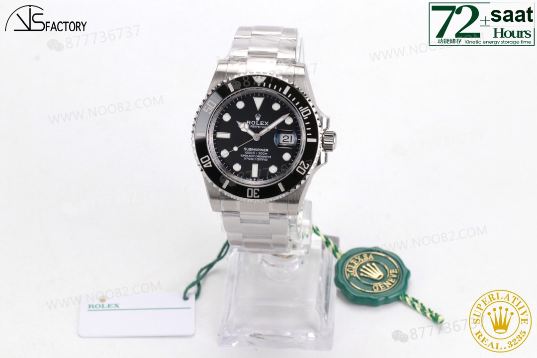 2020VS Factory 41 mm Rolex Yeşil Su Hayaleti 3235 Mekanizmalı Submariner 126610lv İncelemesi — 2. fotoğraf