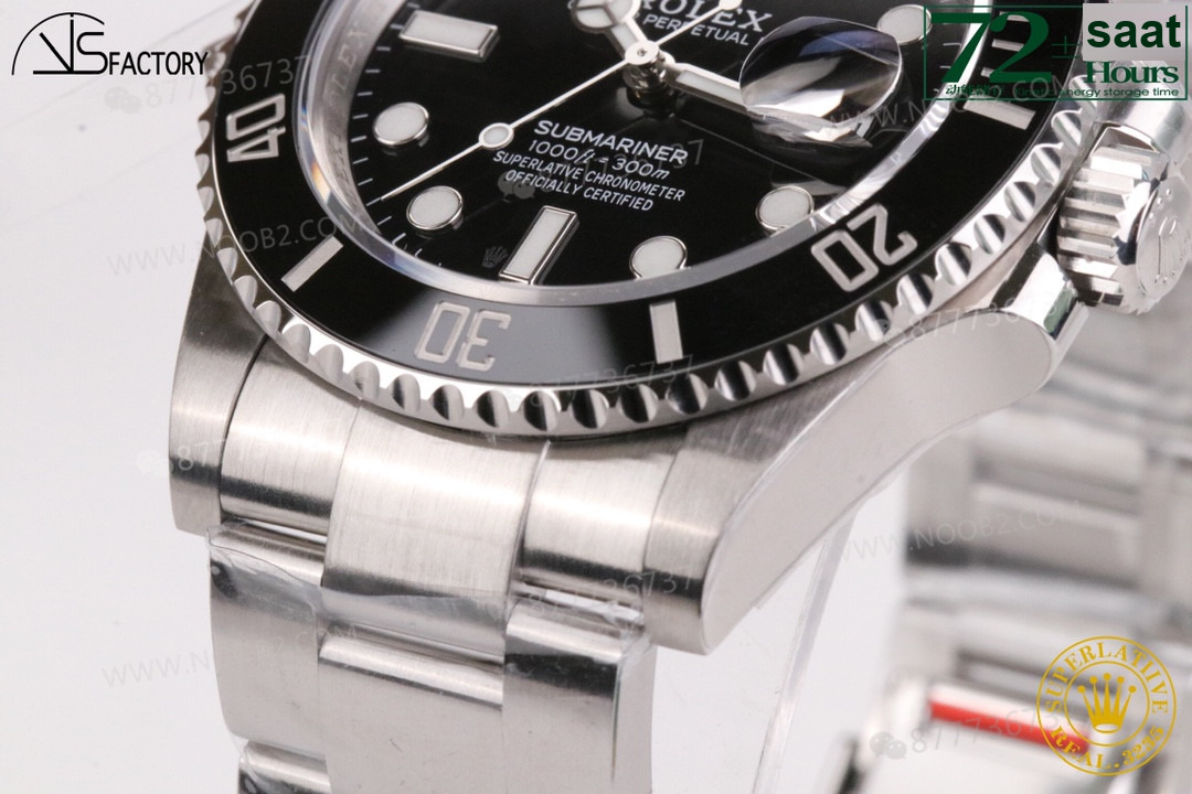 2020VS Factory 41 mm Rolex Yeşil Su Hayaleti 3235 Mekanizmalı Submariner 126610lv İncelemesi — 10. fotoğraf