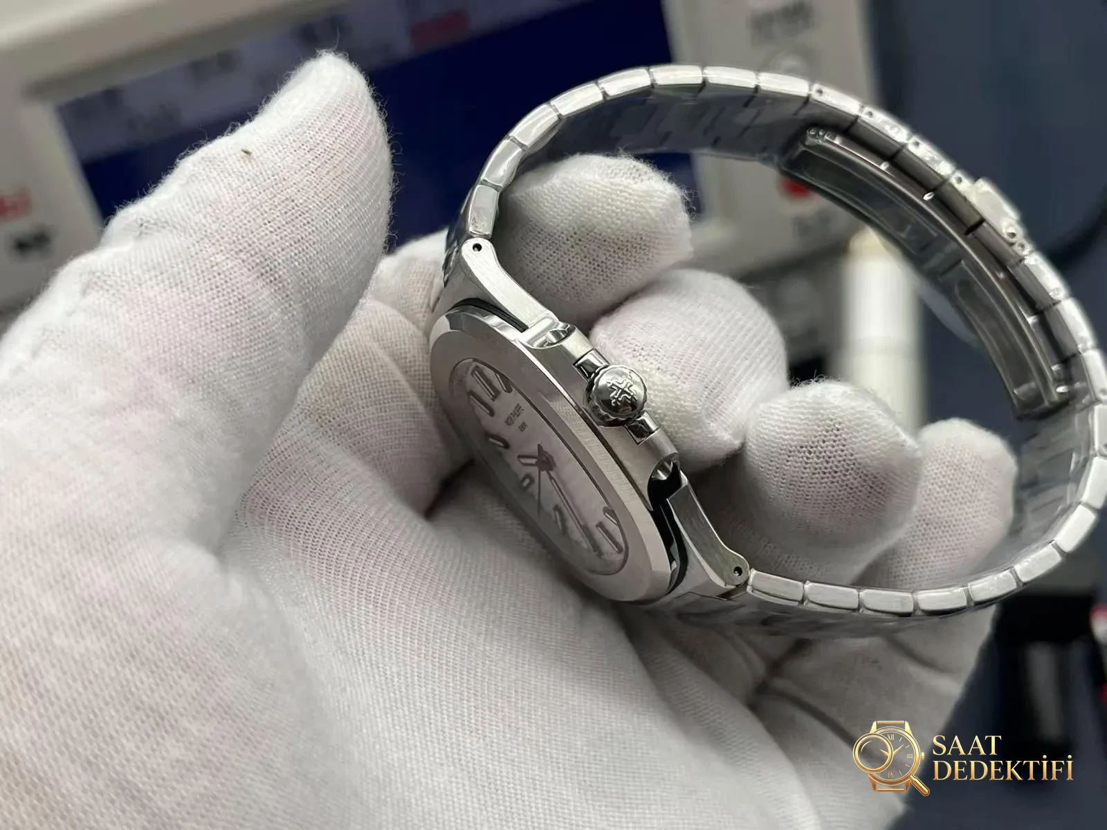 2025 saat dünyasının en büyük çıkışı! WY-3K Factory Patek Philippe 5711 Nautilus Tiffany iş birliği limitli üretim modeli tanıtıldı - Bilezik Bakla Ayrımı ve Pim Yapısı