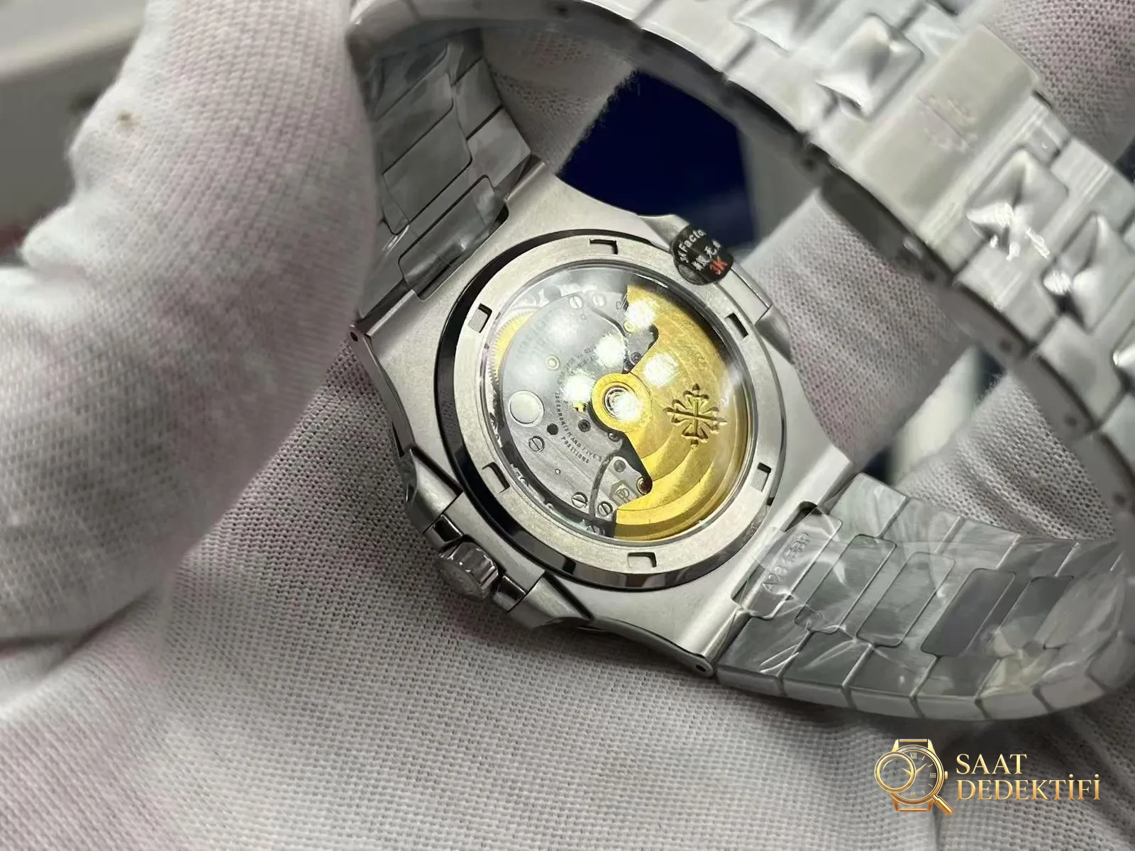2025 saat dünyasının en büyük çıkışı! WY-3K Factory Patek Philippe 5711 Nautilus Tiffany iş birliği limitli üretim modeli tanıtıldı - Toka İçi Mikro Ayar Mekanizması