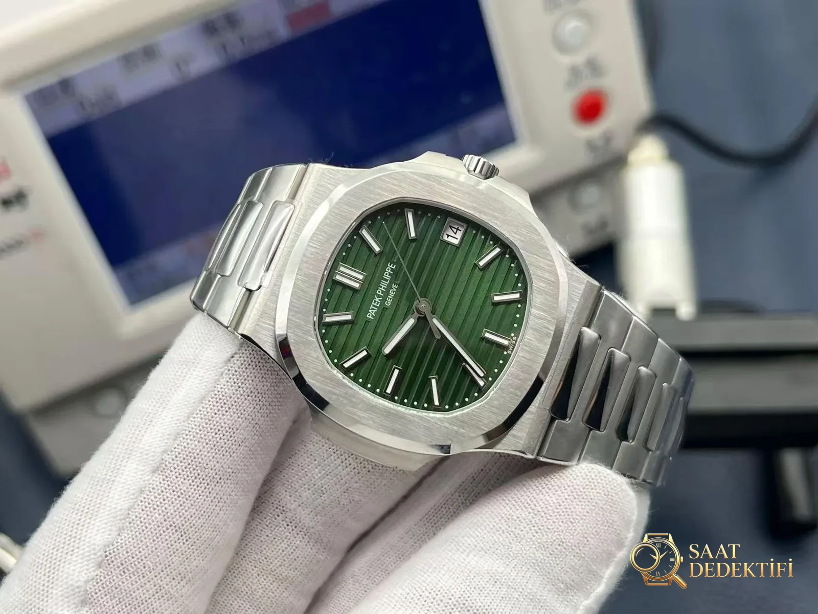 2025 saat dünyasının en büyük çıkışı! WY-3K Factory Patek Philippe 5711 Nautilus Tiffany iş birliği limitli üretim modeli tanıtıldı - Kordon Dokusu ve Dikiş Detayları