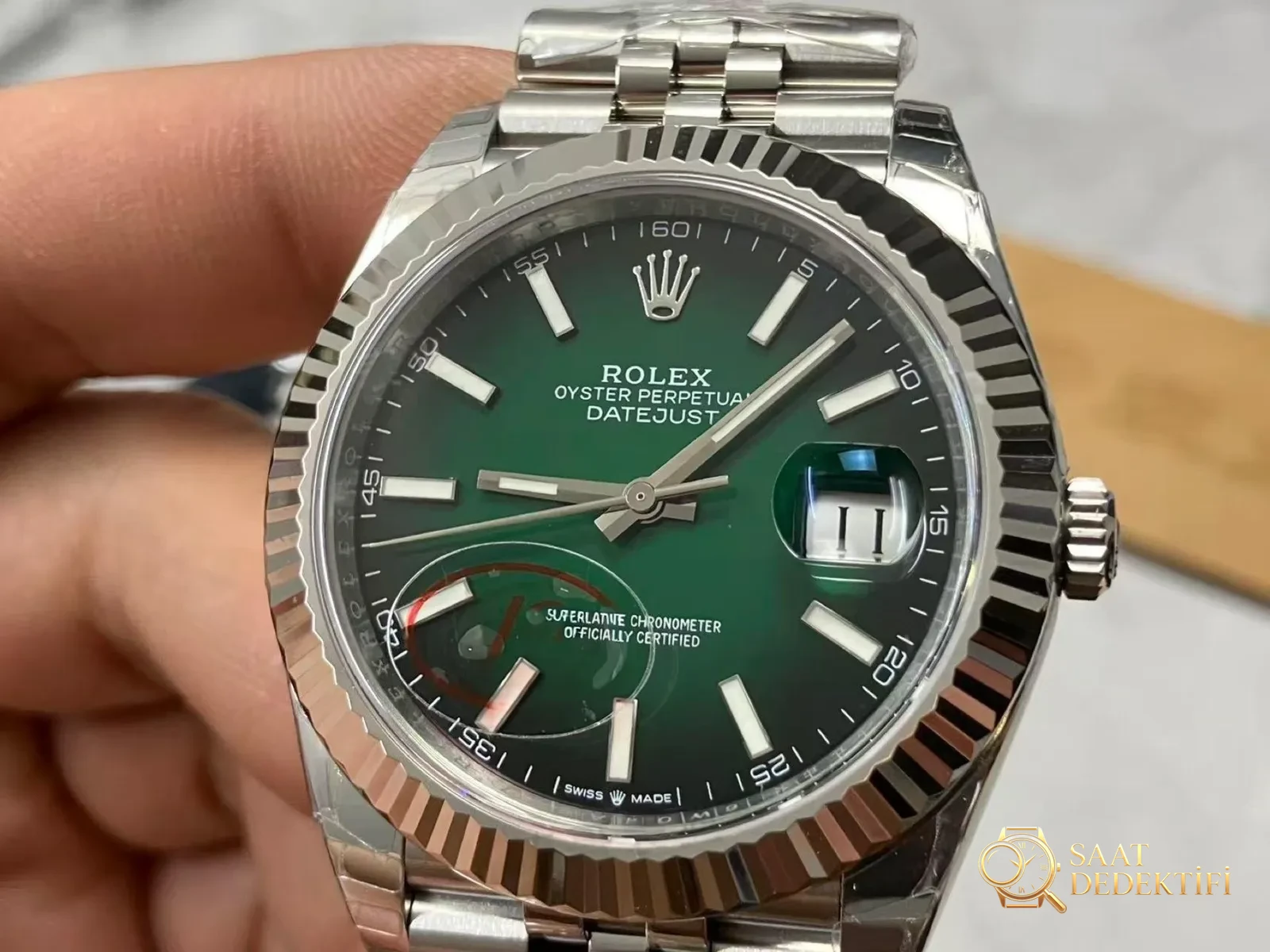 2026 yeni VS Factory Rolex degrade dumanlı yeşil 41 Datejust işçiliği nasıl? - Bilezik, Toka ve Klips Mekanizması