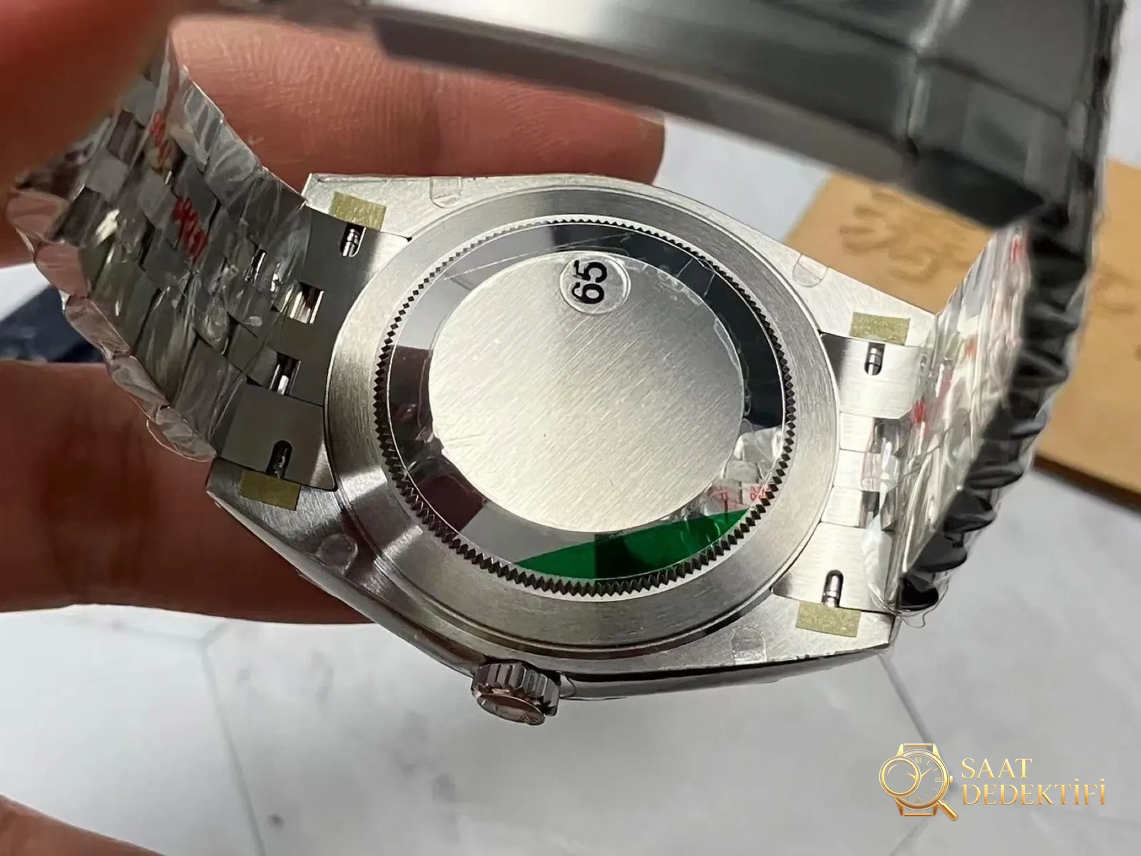 2026 yeni VS Factory Rolex degrade dumanlı yeşil 41 Datejust işçiliği nasıl? - Fosfor ve Super-LumiNova Gece Görünümü