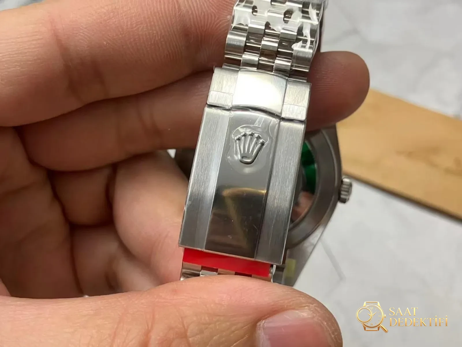 2026 yeni VS Factory Rolex degrade dumanlı yeşil 41 Datejust işçiliği nasıl? - Yan Profil ve Kordon Bağlantısı