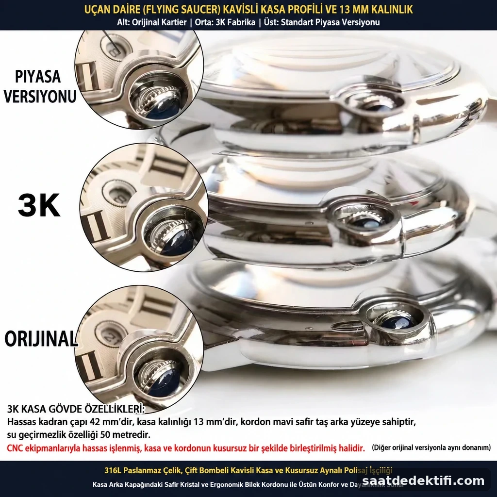 Ballon Bleu kasa profili ve 13 mm kalınlık karşılaştırması