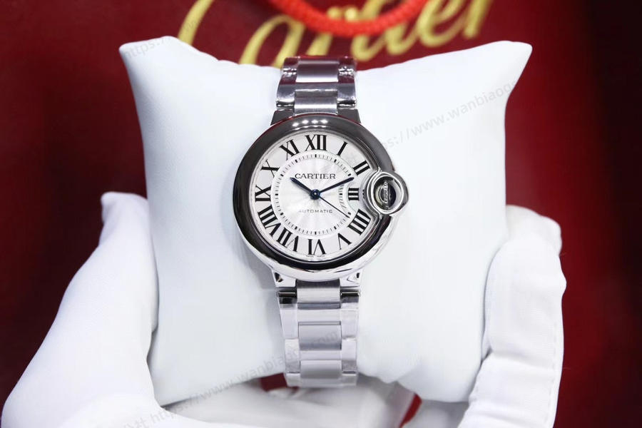 3K Factory Cartier Ballon Bleu kol saati (kampanya süresince deri kayış hediye) incelemesi — 4. fotoğraf