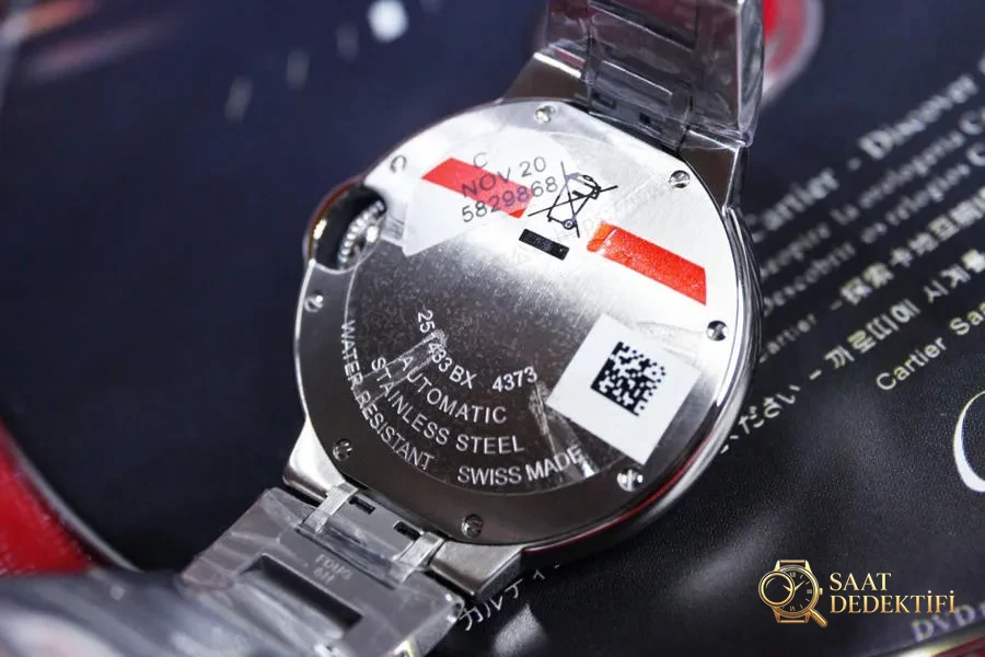 3K Factory Cartier Ballon Bleu kol saati (kampanya süresince deri kayış hediye) incelemesi - Bilezik, Toka ve Klips Mekanizması
