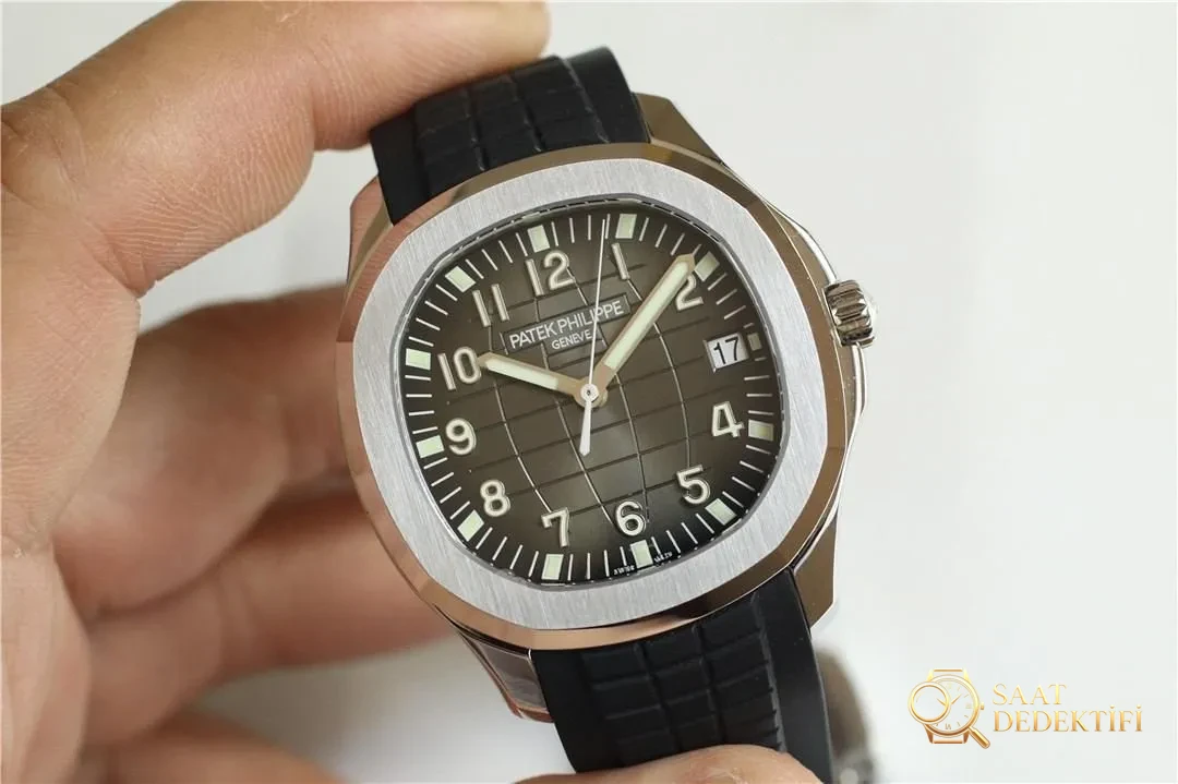 3K Factory Patek Philippe 5167 Aquanaut 330 tek parça mekanizması hangi noktalarda geliştirildi? - Kadran Detayı ve Bezel İşçiliği