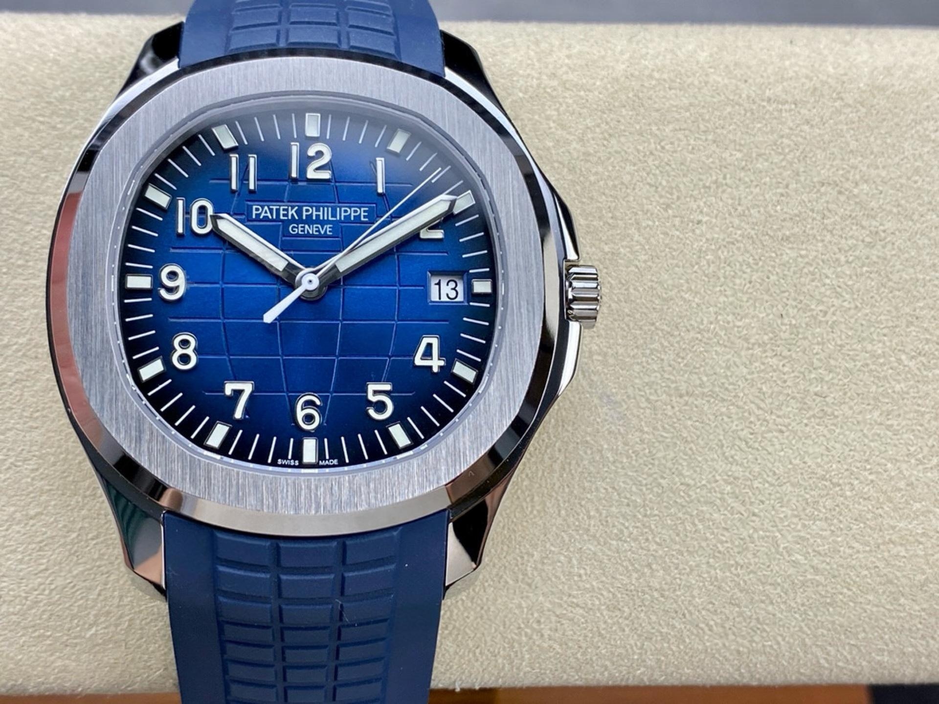 3K Factory Patek Philippe 5168 Mavi Aquanaut 330 Mekanizma — 2. fotoğraf