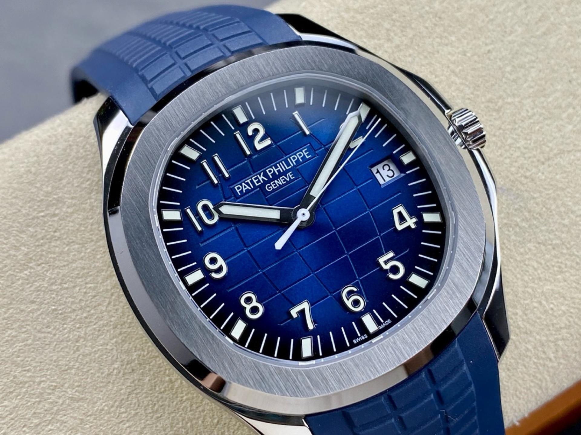 3K Factory Patek Philippe 5168 Mavi Aquanaut 330 Mekanizma — 3. fotoğraf