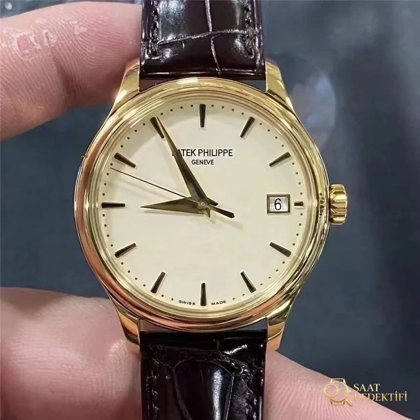 What is the quality of the 3K Factory Patek Philippe 5227 officer type opening case replica watch? - Back Cover and Mechanism Detail