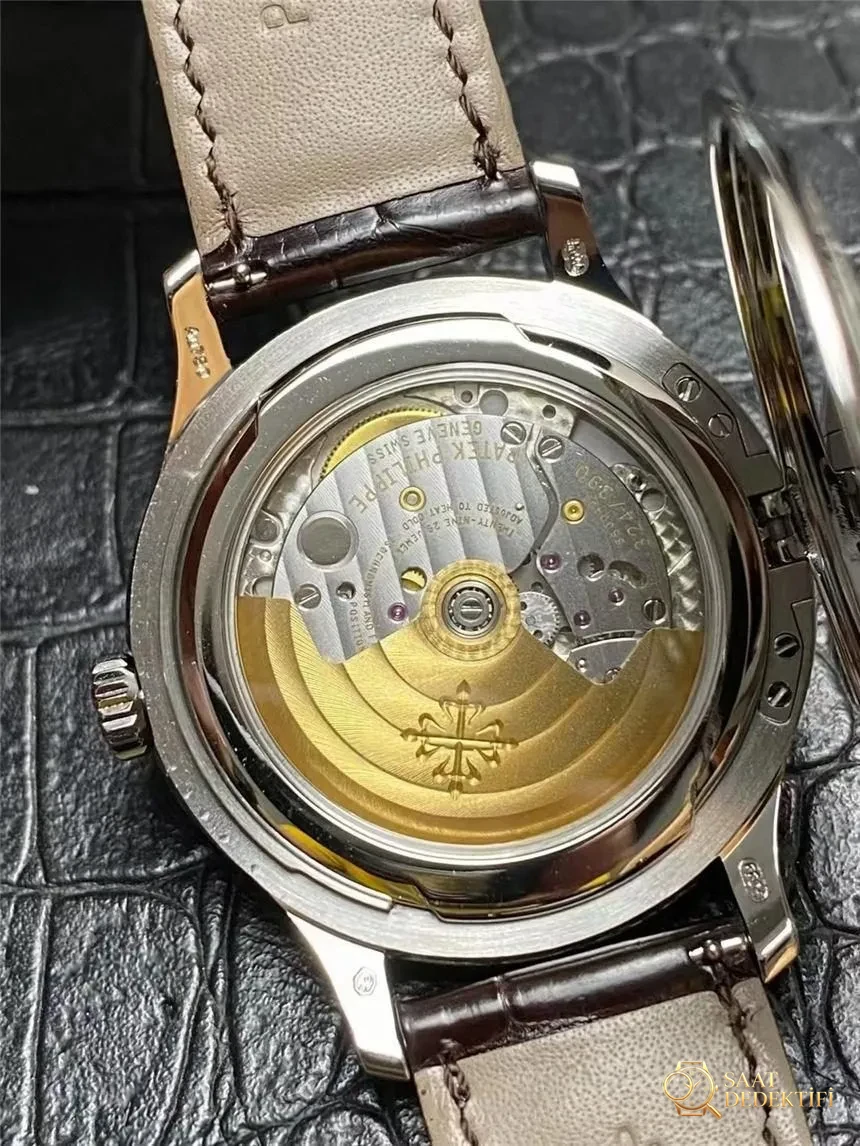 What is the quality of the 3K Factory Patek Philippe 5227 officer type opening case replica watch? - General Angle and Aesthetic Stance