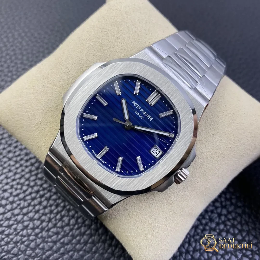 3K Factory Patek Philippe 5711/1p Nautilus 40. Yıl Sınırlı Sayıda Anma Saati - Bilekte Duruş ve Kasa Orantısı