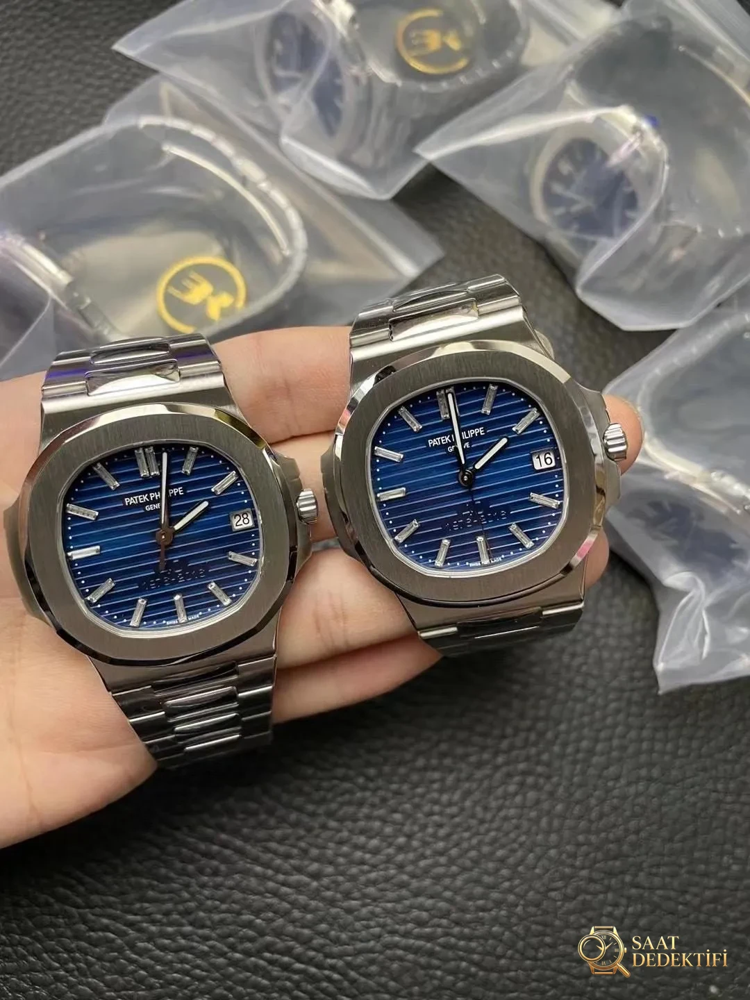 3K Factory Patek Philippe 5711/1p Nautilus 40. Yıl Sınırlı Sayıda Anma Saati - Genel Açı ve Estetik Duruş