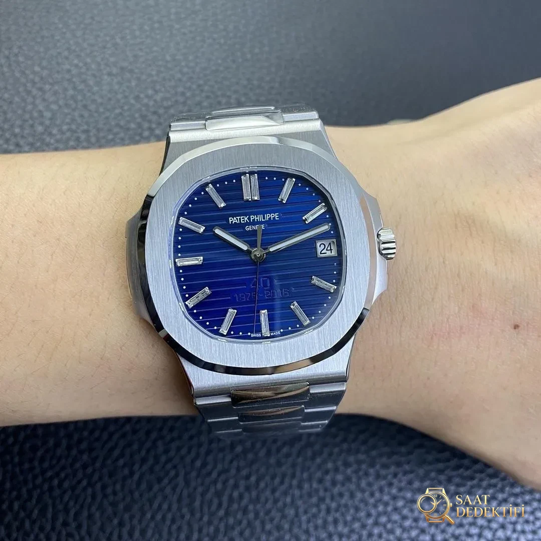 3K Factory Patek Philippe 5711/1p Nautilus 40. Yıl Sınırlı Sayıda Anma Saati - Kasa Çeliği ve Polisaj Kalitesi