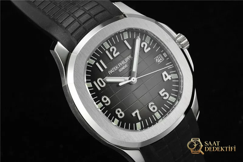 3K Factory Patek Philippe Aquanaut 5168G mavi kadran detaylı incelemesi - Kadran Detayı ve Bezel İşçiliği