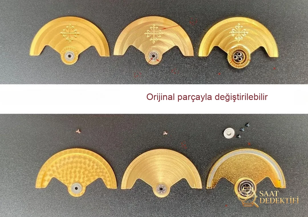 Karşılaştırmalı inceleme: 3K Factory PP Patek Philippe Sportif Zarafet serisi 5711/1A 010 kol saati - Makro Kadran ve İndeks İşçiliği