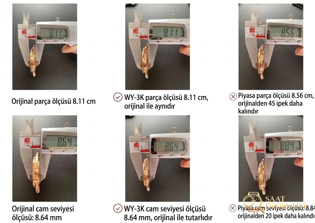 Karşılaştırmalı inceleme: 3K Factory PP Patek Philippe Sportif Zarafet serisi 5711/1A 010 kol saati - Bilekte Duruş ve Kasa Orantısı