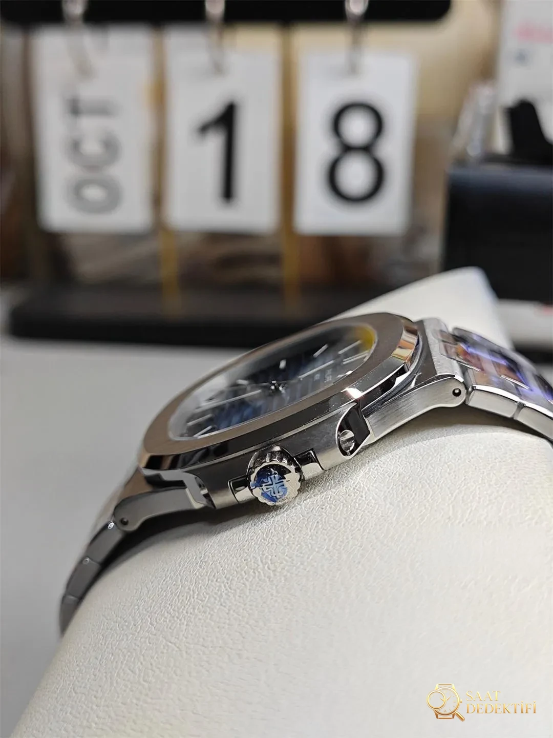 3K Factory Patek Philippe Nautilus 5711 mavi kadran neden alınmaya değer? - Makro Kadran ve İndeks İşçiliği