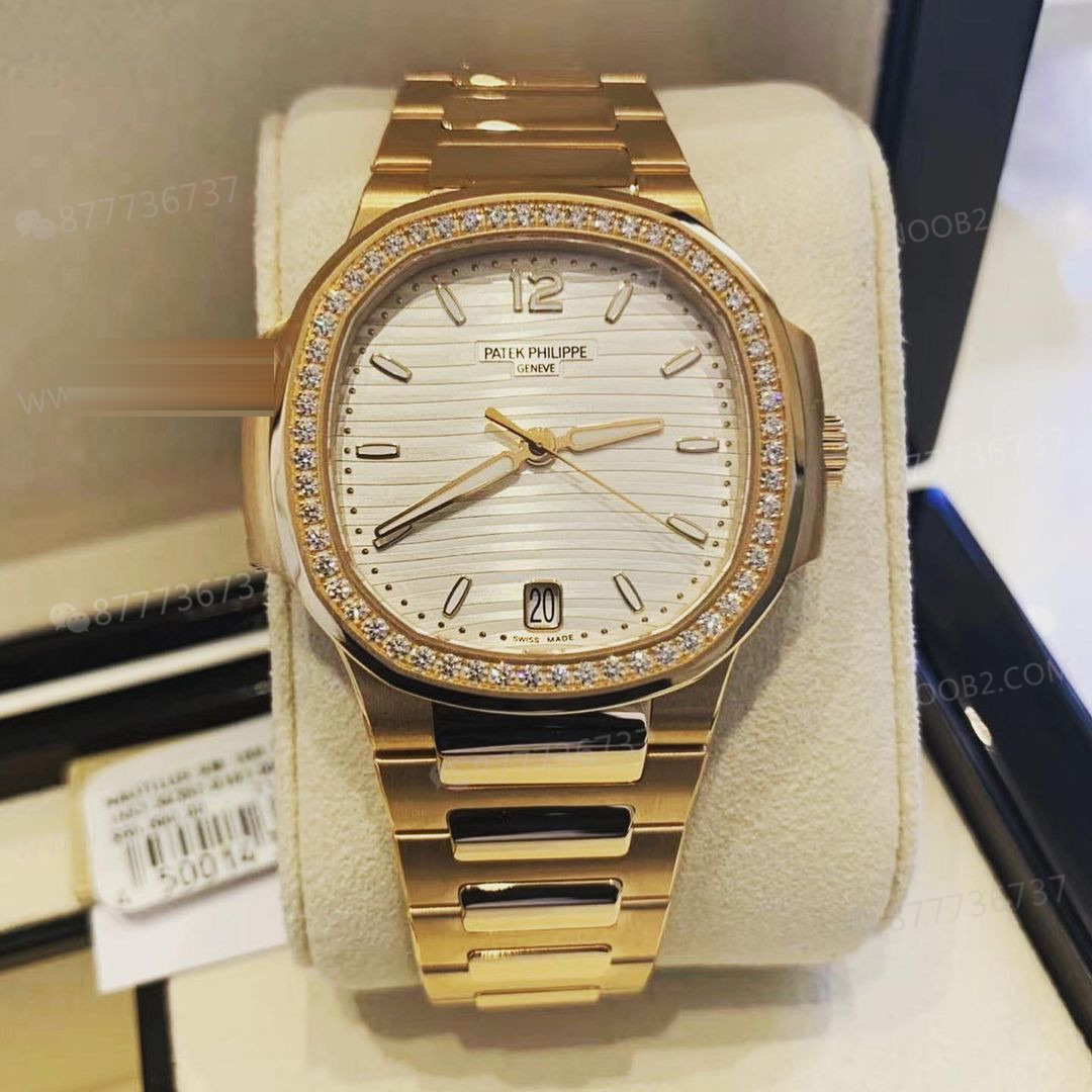 3K Factory Patek Philippe PP7118 kadın Nautilus modeli ilk bakışta replika belli oluyor mu? — 19. fotoğraf