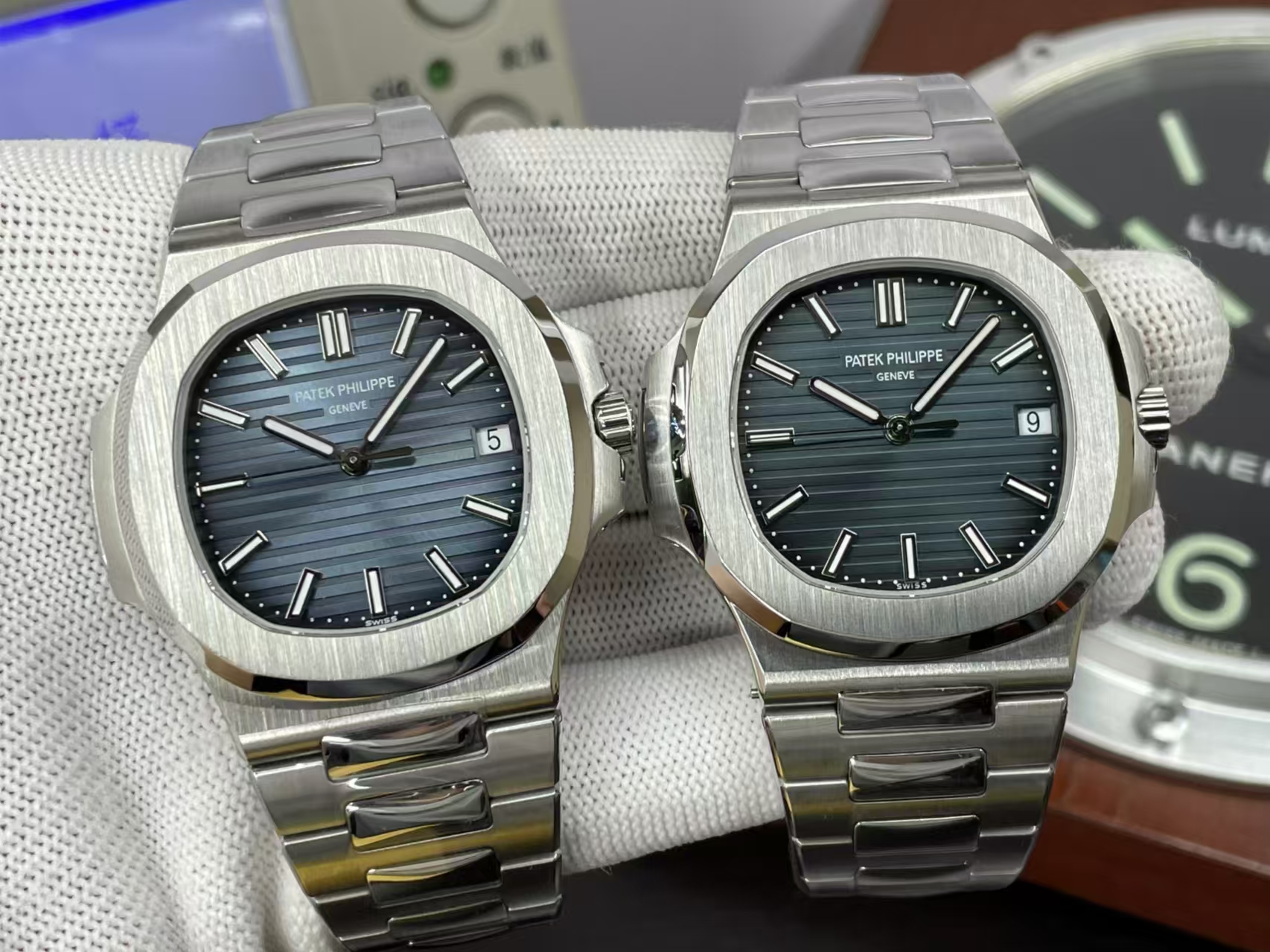 3K Nautilus 5711 Kadranını SW Kadran ve Akrep-Yelkovanla Değiştirme İşi — 2. fotoğraf