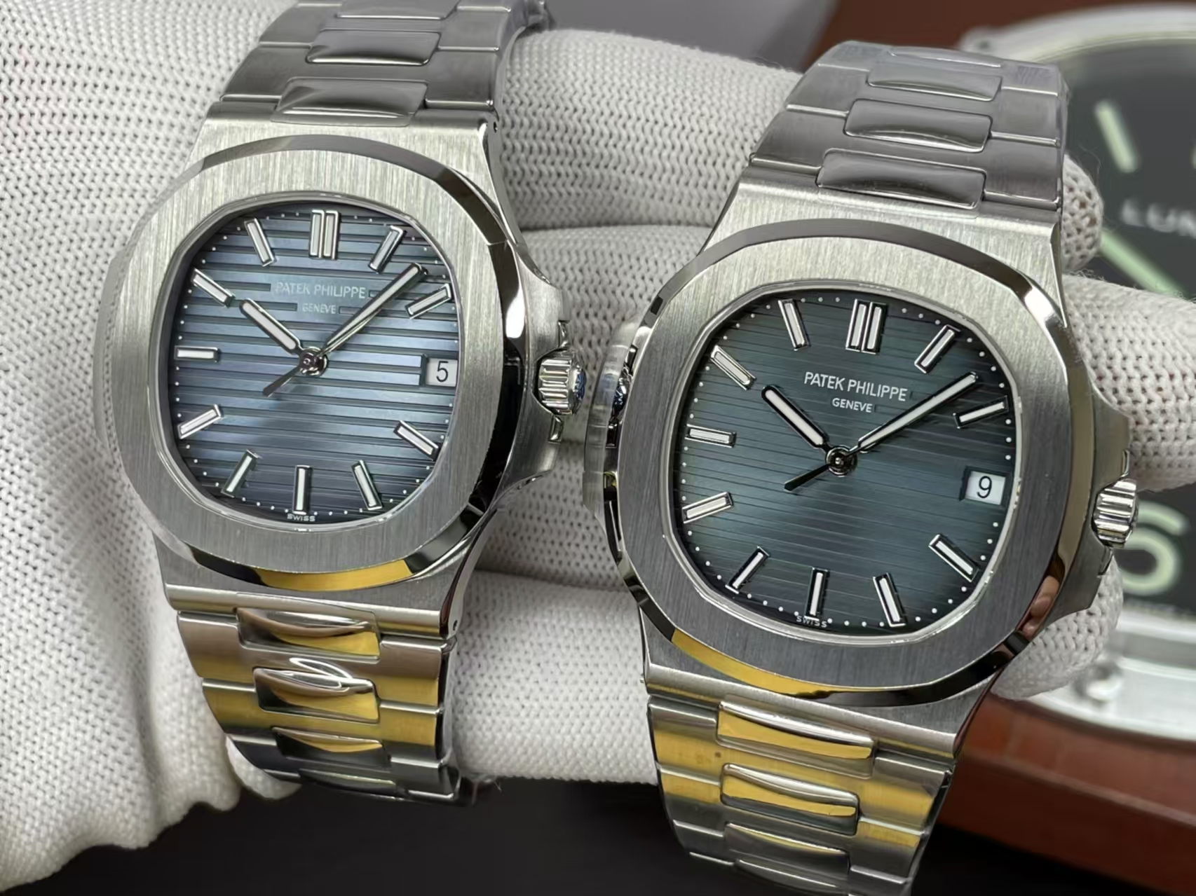 3K Nautilus 5711 Kadranını SW Kadran ve Akrep-Yelkovanla Değiştirme İşi — 4. fotoğraf