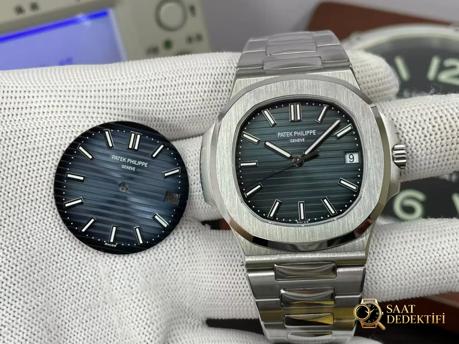 3K Nautilus 5711 Kadranını SW Kadran ve Akrep-Yelkovanla Değiştirme İşi - Kasa Çeliği ve Polisaj Kalitesi