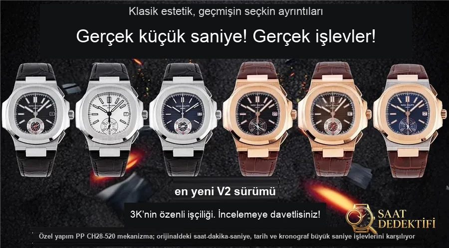 3K5980, 3K V2 Nautilus, 3K Factory resmi site, 3K Factory saat, 3K Nautilus kronograf, 5980 kronograf saat
