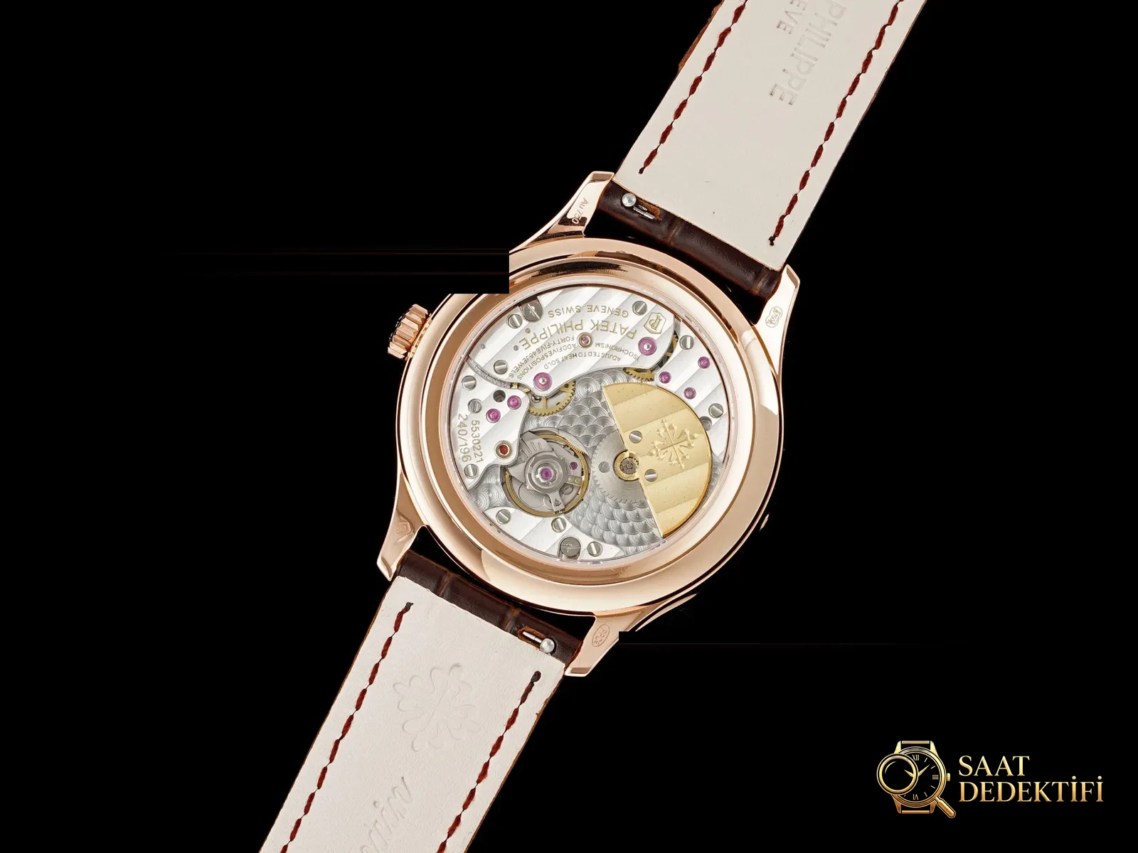 3K Yeni Ürün Lansmanı | Patek Philippe Süper Komplikasyon 5327/5140 Serisi — Ustalık Koleksiyonu, Efsane Devam Ediyor - Toka İçi Mikro Ayar Mekanizması