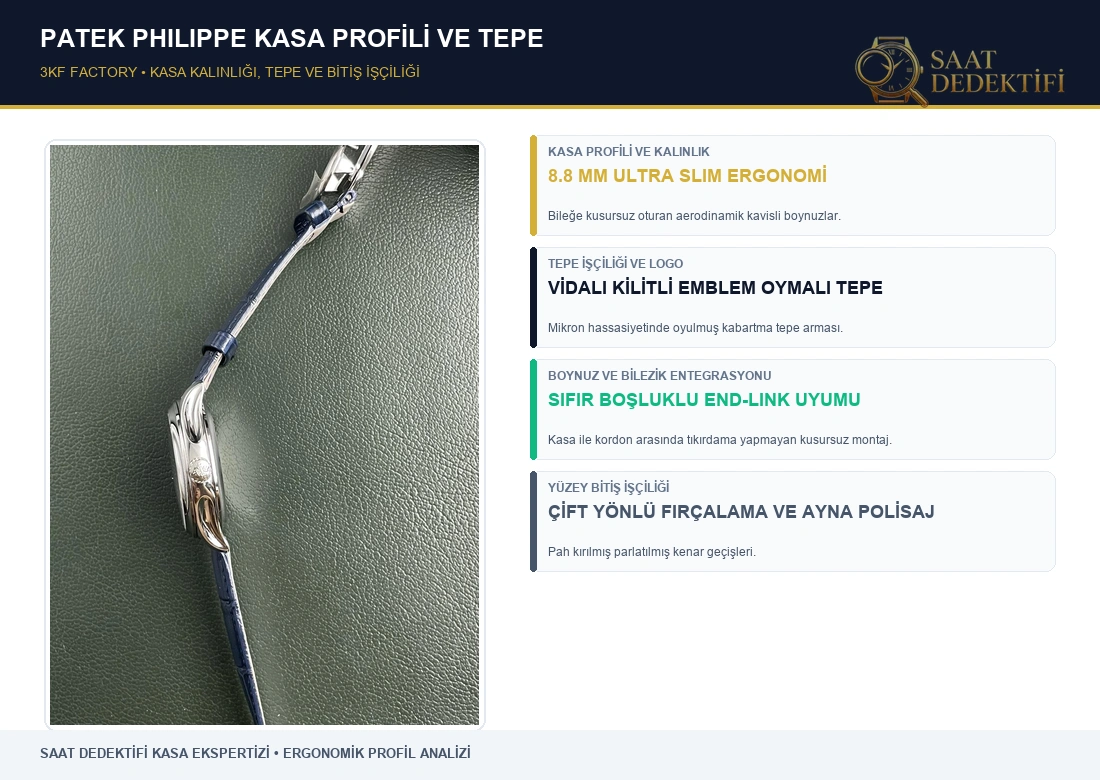 3KF Factory Patek Philippe Calatrava 5327G 41mm Mavi Kadran Kasa Profili
