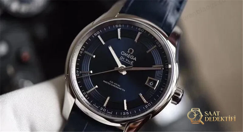 3S Factory Omega De Ville Parlak Mavi ile VS Factory Karşılaştırması - Kadran Detayı ve Bezel İşçiliği