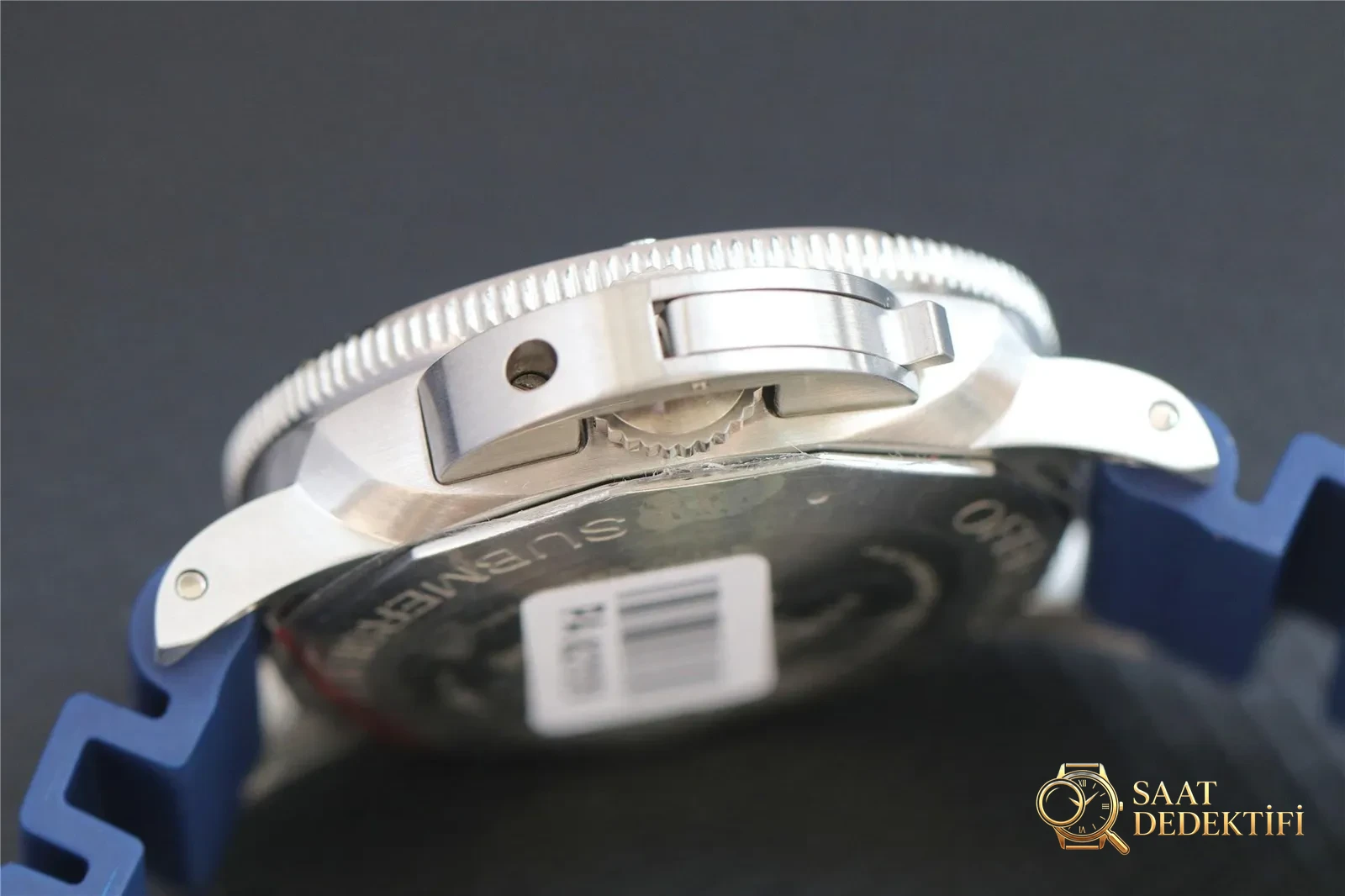 42 MM küçük deniz kralı: VS Panerai 959 mavi bezel gri kadran replikası nasıl olmuş? - Makro Kadran ve İndeks İşçiliği