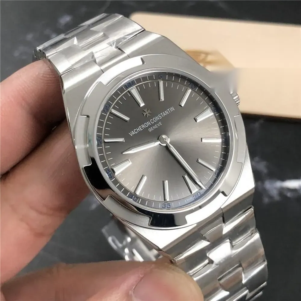 8.3 mm! XF Factory Vacheron Constantin Overseas Ultra-İnce 2000V incelemesi - Kasa Profili ve Kurma Kolu İncelemesi