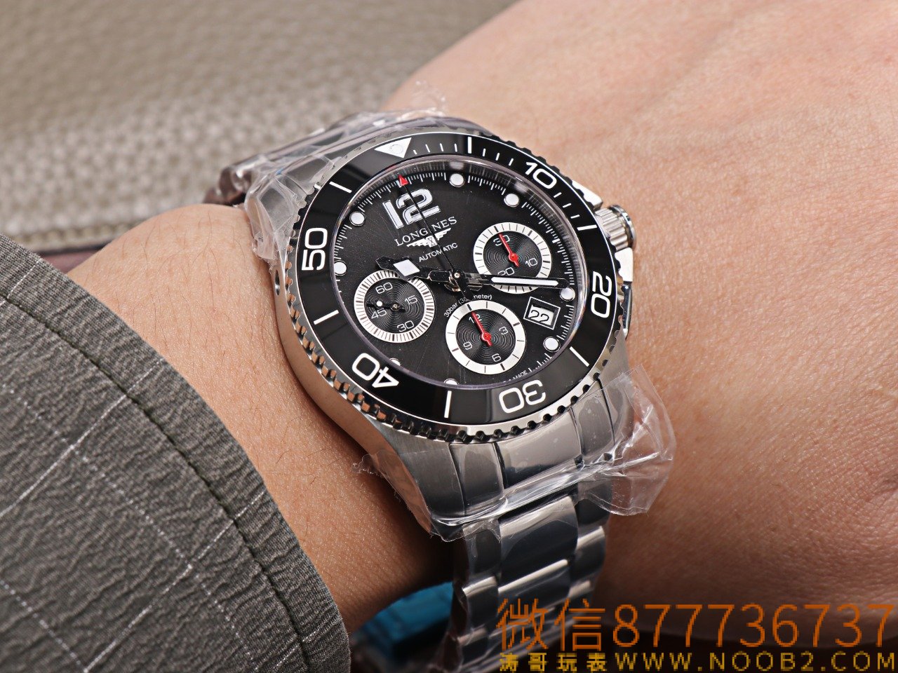 8F Factory Longines Conquest kronograf serisi saat replikası nasıl? Mekanizma gerçeğiyle aynı mı? — 14. fotoğraf