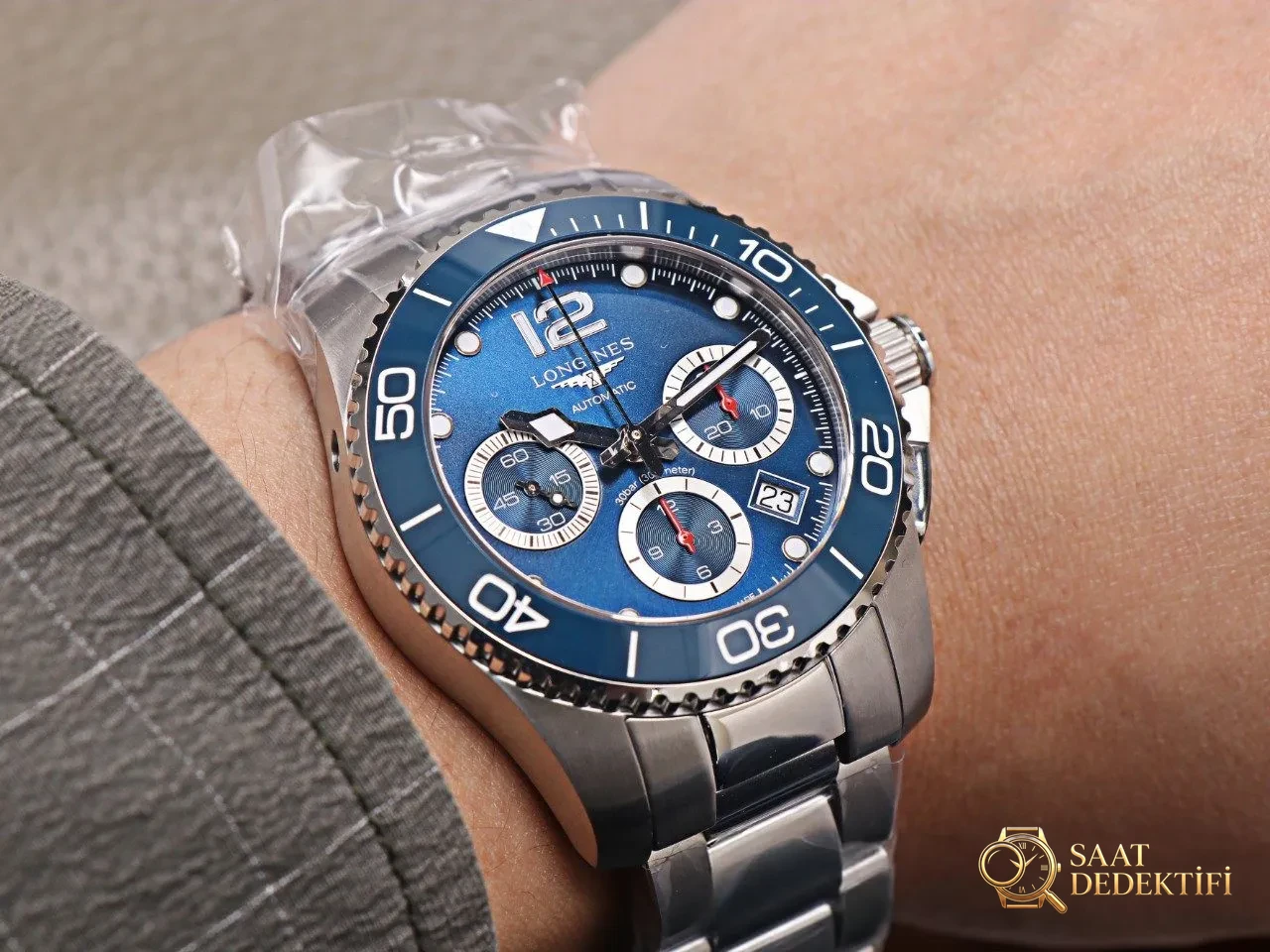 8F Factory Longines Conquest kronograf serisi saat replikası nasıl? Mekanizma gerçeğiyle aynı mı? - Bilezik Bakla Ayrımı ve Pim Yapısı