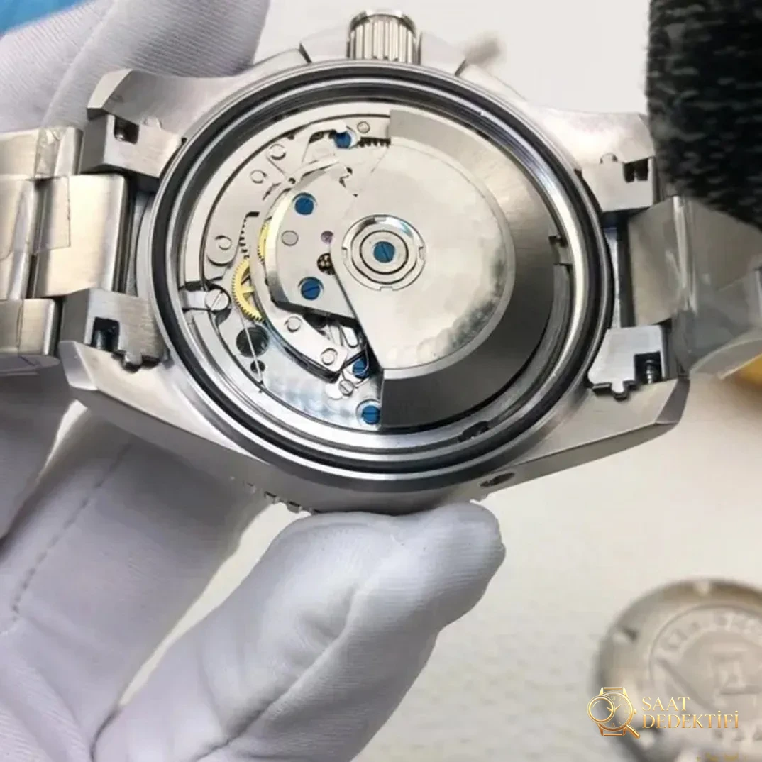 8F Factory Longines Conquest kronograf serisi saat replikası nasıl? Mekanizma gerçeğiyle aynı mı? - Toka İçi Mikro Ayar Mekanizması