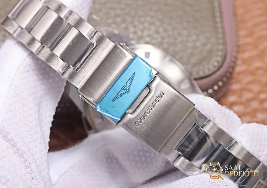 8F Factory Longines HydroConquest Kronograf Serisi 2020 Yeni Model İncelemesi - Mavi Kadran - Makro Kadran ve İndeks İşçiliği