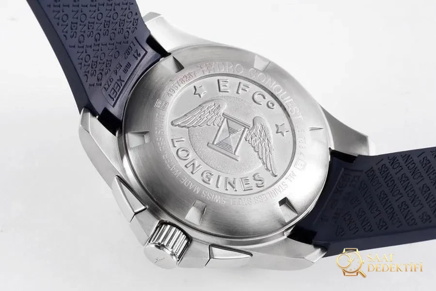 8F Factory Longines HydroConquest Kronograf Serisi 2020 Yeni Model İncelemesi - Mavi Kadran - Fosfor ve Super-LumiNova Gece Görünümü