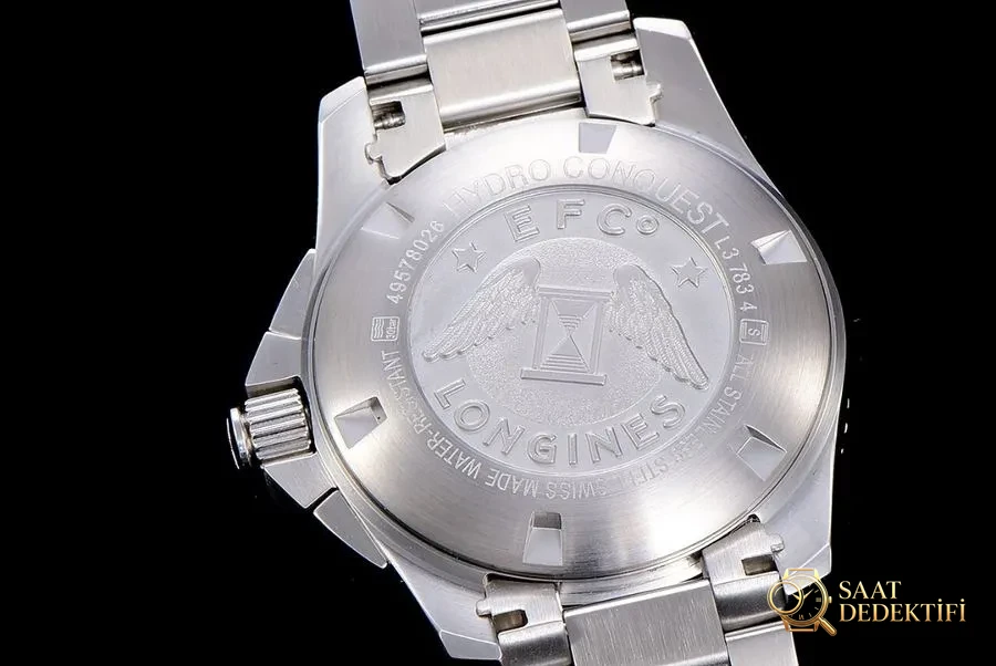 8F Factory Longines HydroConquest Kronograf Serisi 2020 Yeni Model İncelemesi - Mavi Kadran - Kasa Çeliği ve Polisaj Kalitesi