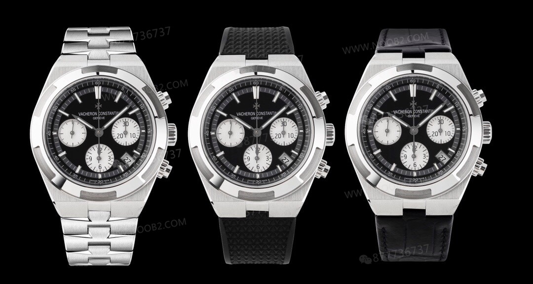 8F Factory Vacheron Constantin Overseas Chronograph 5500V replika saatin kalitesi nasıl? — 2. fotoğraf