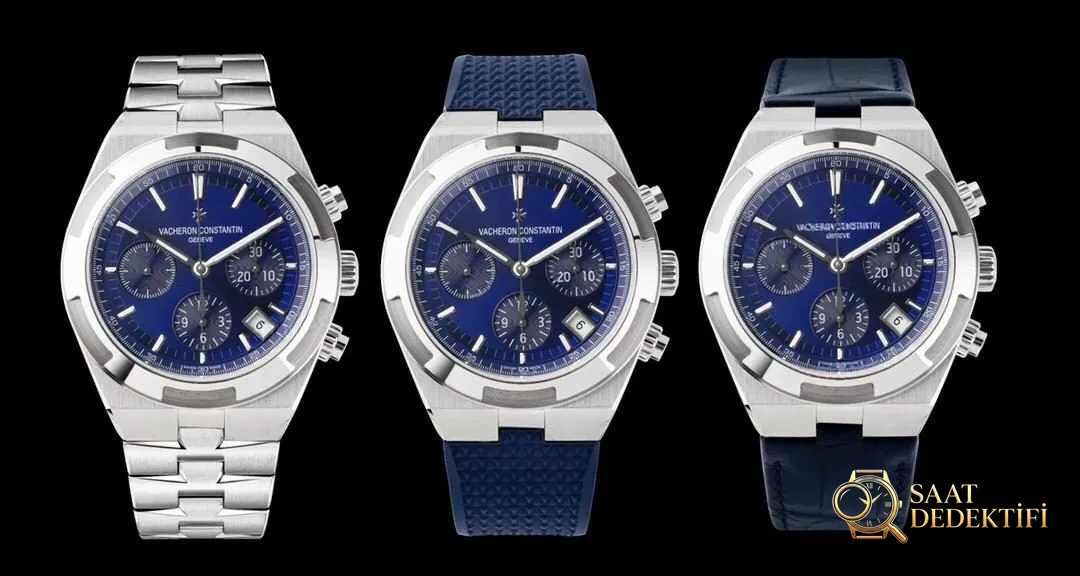 8F Factory Vacheron Constantin Overseas Chronograph 5500V replika saatin kalitesi nasıl? - Arka Kapak ve Mekanizma Detayı