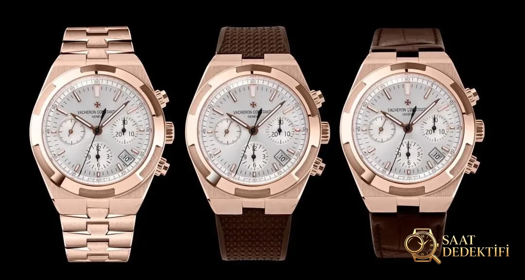 8F Factory Vacheron Constantin Overseas Chronograph 5500V replika saatin kalitesi nasıl? - Bilezik, Toka ve Klips Mekanizması