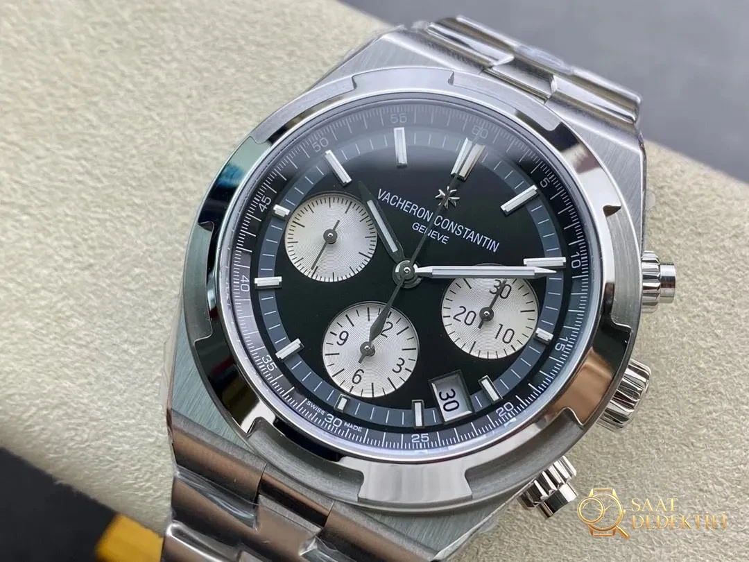 8F Factory Vacheron Constantin Overseas Chronograph 5500V replika saatin kalitesi nasıl? - Klips Kilidi ve Lazer Damgalar