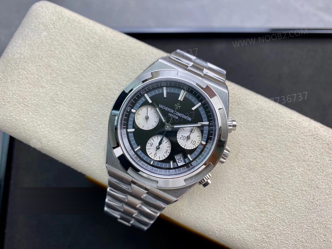 8F Factory Vacheron Constantin Overseas Chronograph 5500V replika saatin kalitesi nasıl? — 8. fotoğraf