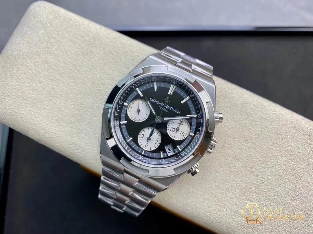 8F Factory Vacheron Constantin Overseas Chronograph 5500V replika saatin kalitesi nasıl? - Bilekte Duruş ve Kasa Orantısı