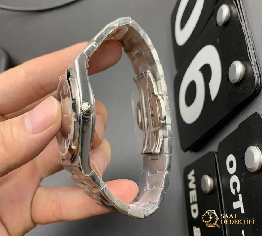 8F Factory Vacheron Constantin Overseas Ultra İnce Serisi Saat İncelemesi - Kasa Profili ve Kurma Kolu İncelemesi